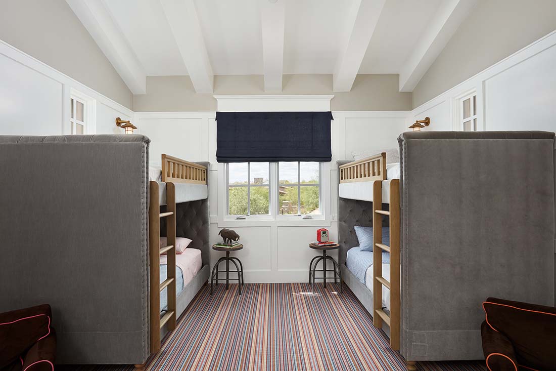 Silverleaf, Traditional Bunkroom, Bedroom