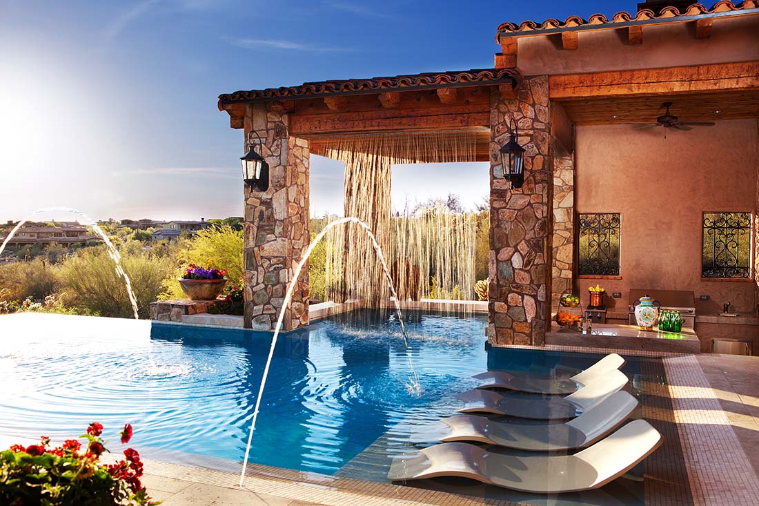 Silverleaf, Grotto, Water Feature