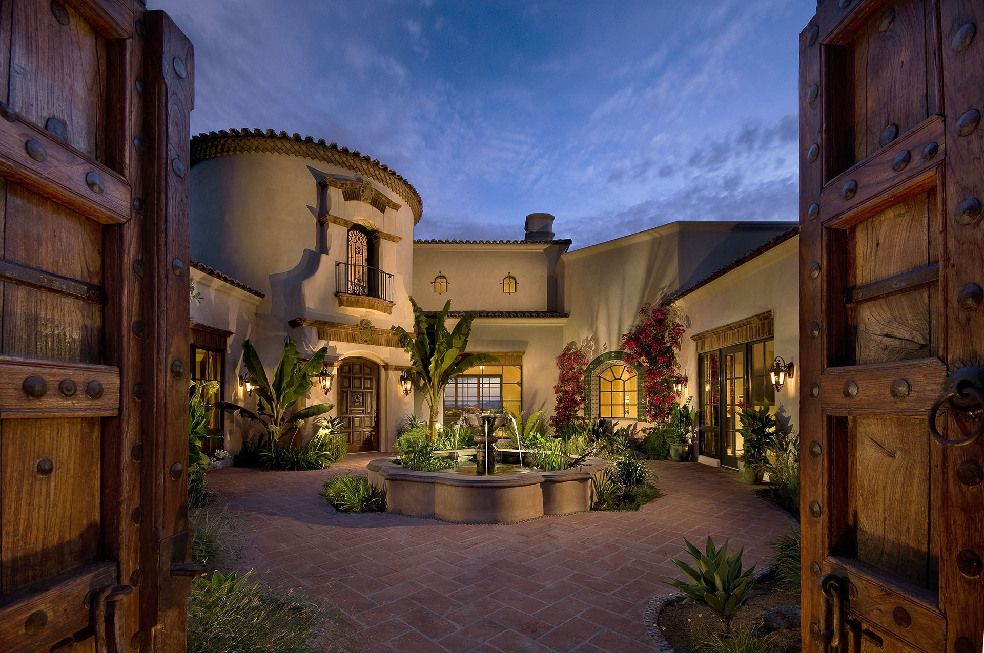 Scottsdale Spanish Colonial Courtyard